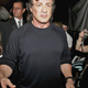 Stallone dodges reporters in Beverly Hills.